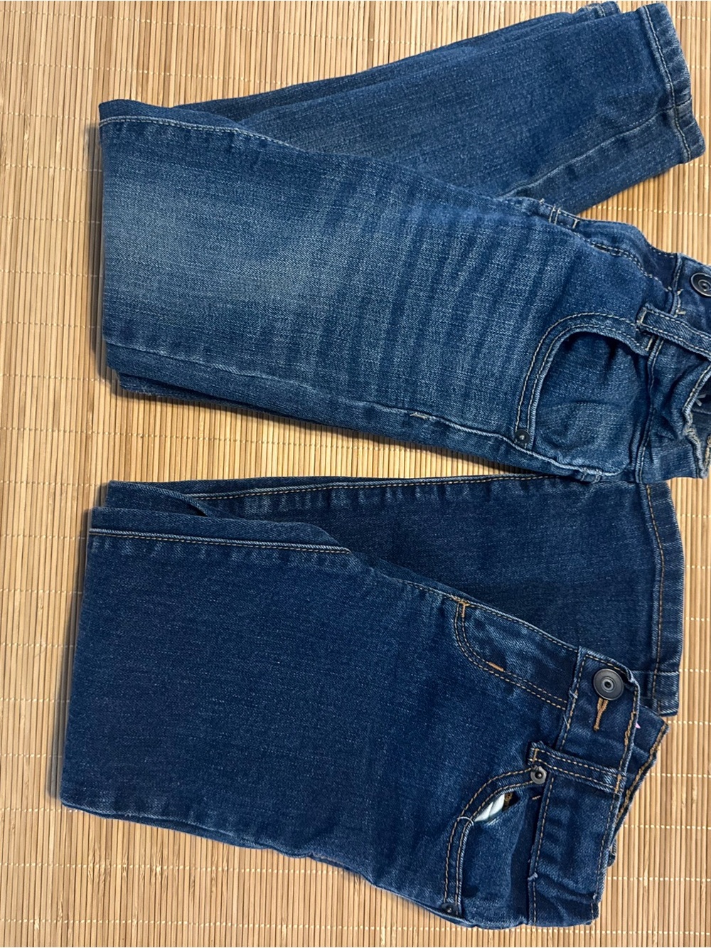 Place Kids Dark Blue Straight-Leg skinny Jeans